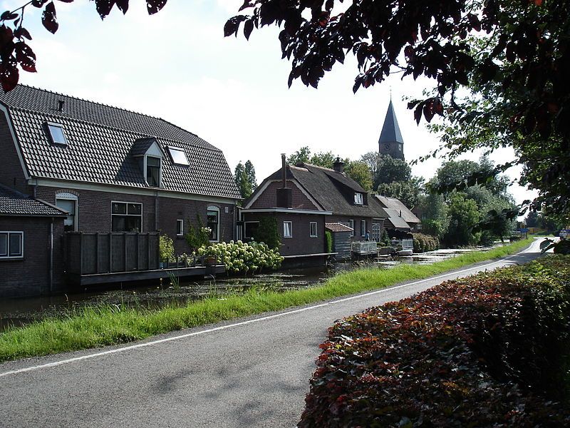 Cabauw en de Jacobuskerk.