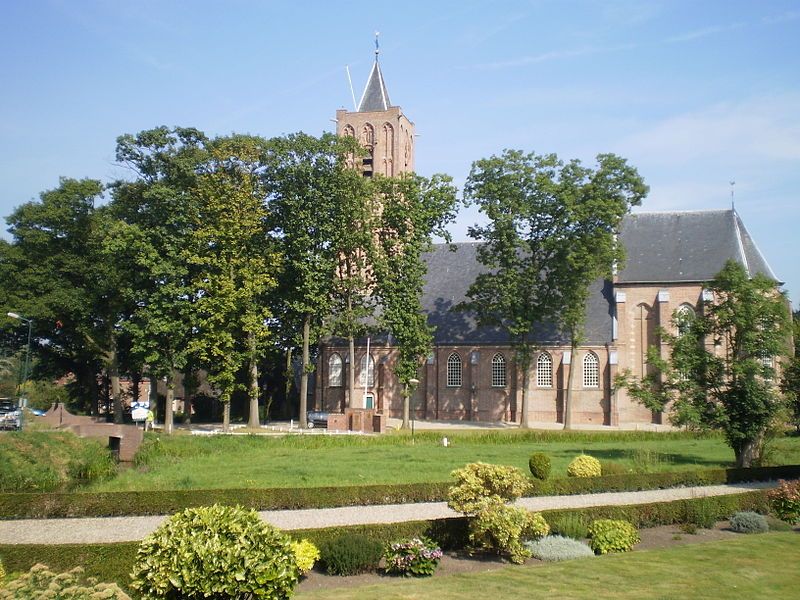 De kerk in Westbroek