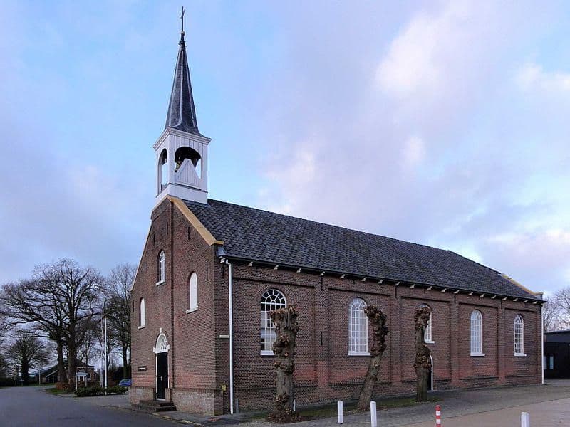 De kerk in Nieuw-Buinen