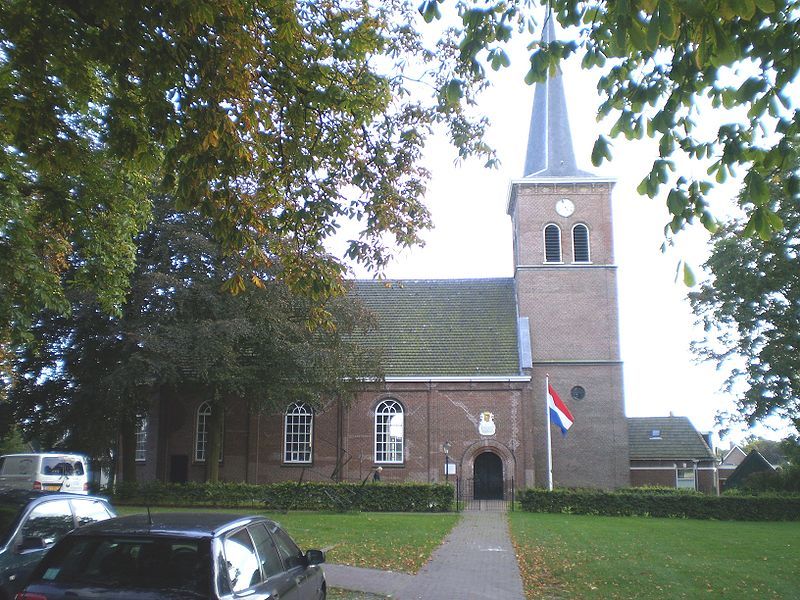 De kerk in Akkrum