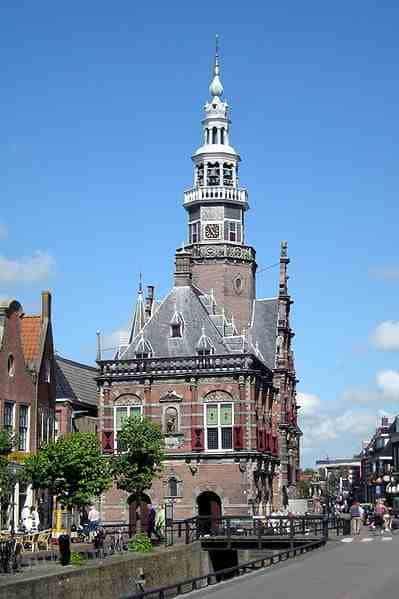 Het stadhuis in Bolsward
