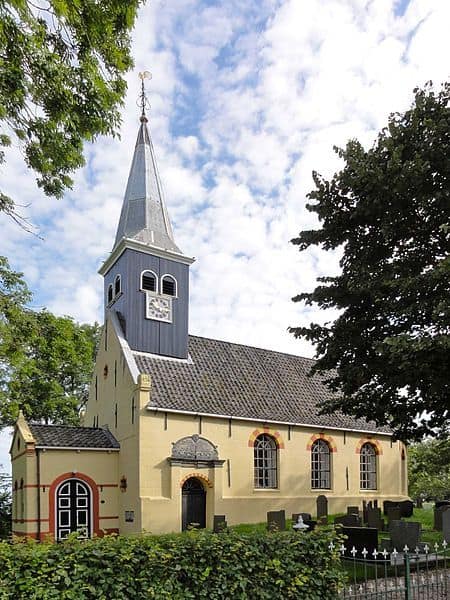 De kerk in Ferwoude komt voor op de monumentenlijst