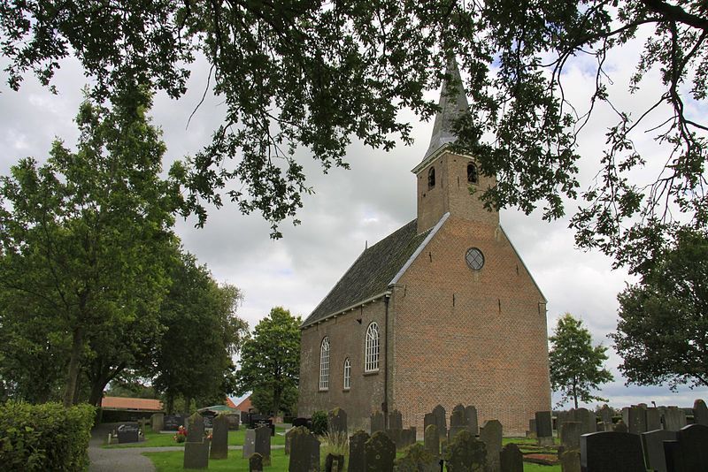 De kerk in Haskerdijken