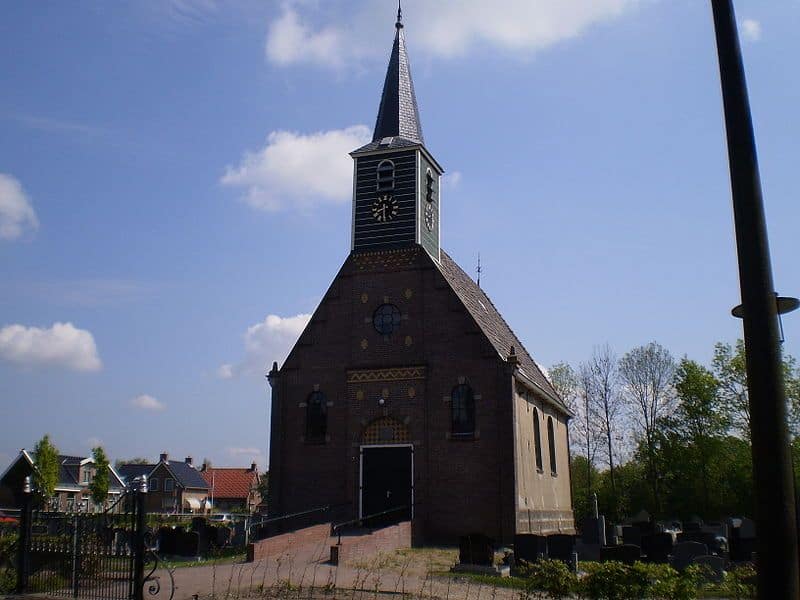 De kerk in Haskerhorne