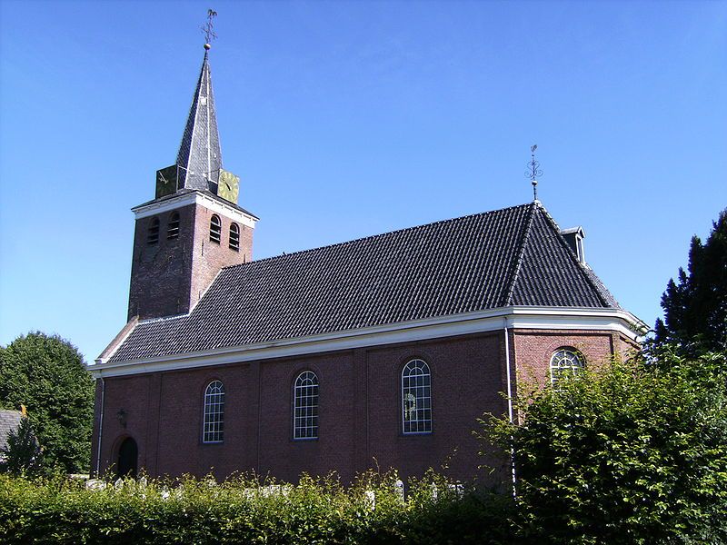 De kerk in Langezwaag