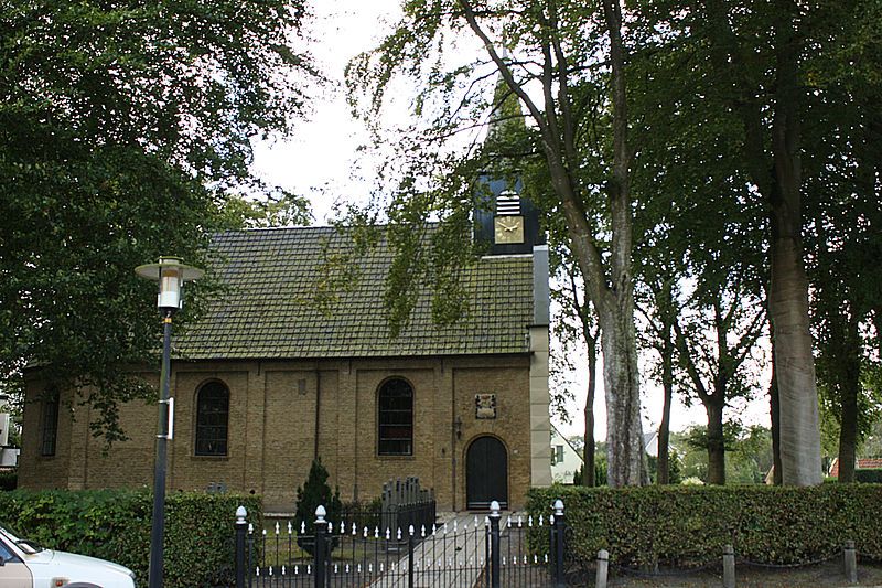 De kerk in Nieuwehorne