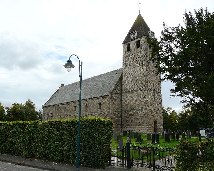 Kerk in Oudega.