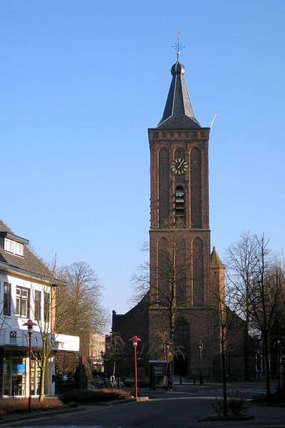 De kerk in Scherpenzeel