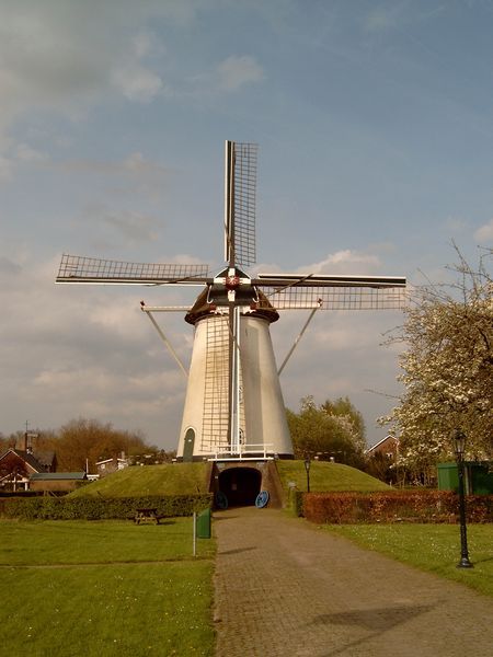 De molen in Elden