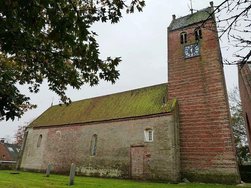 De kerk in Niekerk
