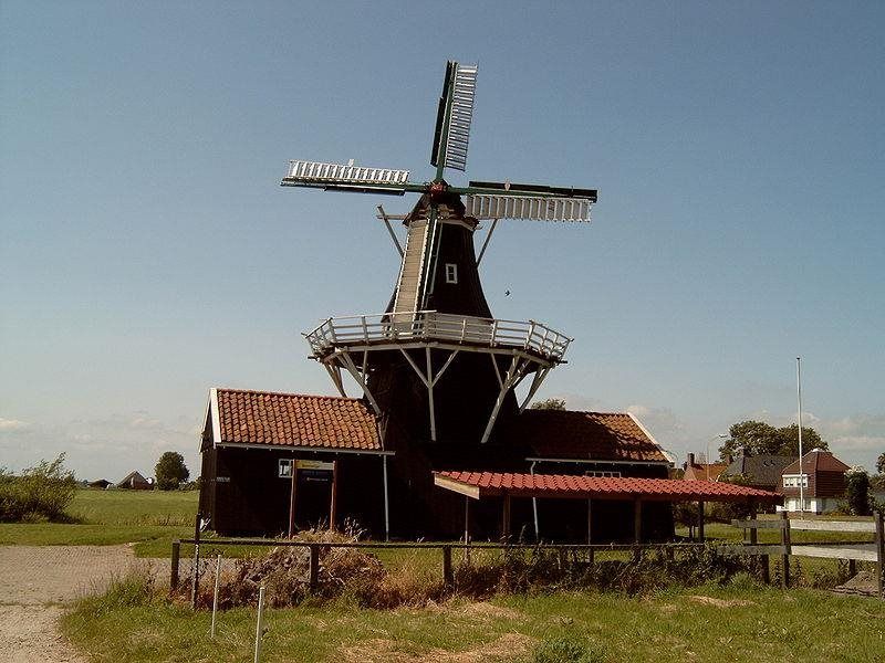 Molen Bovenrijge in Ten Boer