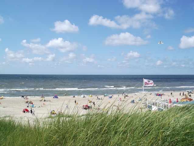 Het rustige strand bij Groote Keeten.