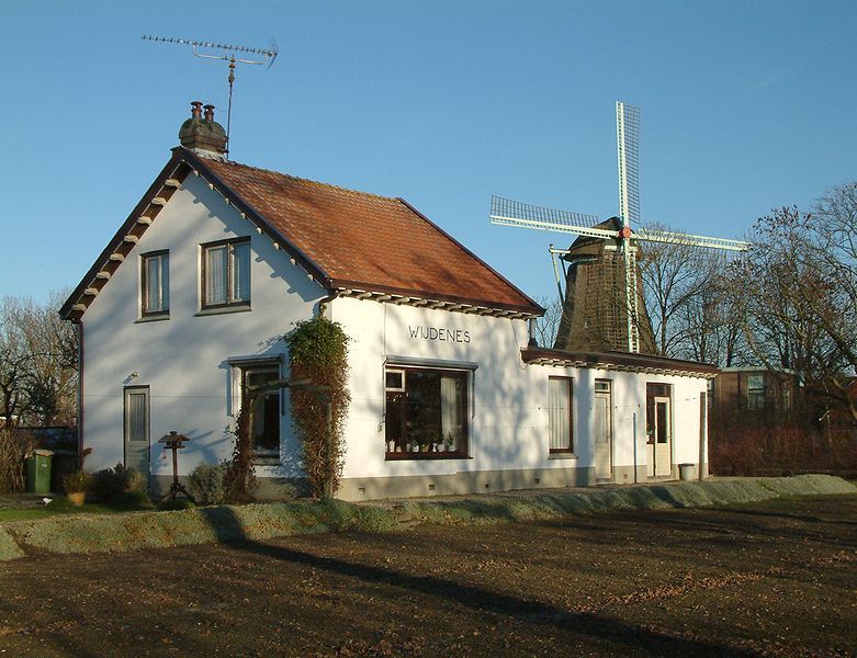 De molen in Wijdenes
