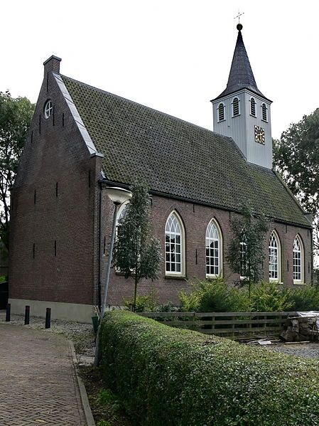 Het kerkje in Kwadijk staat op de rijksmonumentenlijst
