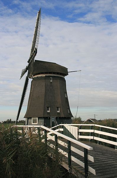 De molen in Veenhuizen