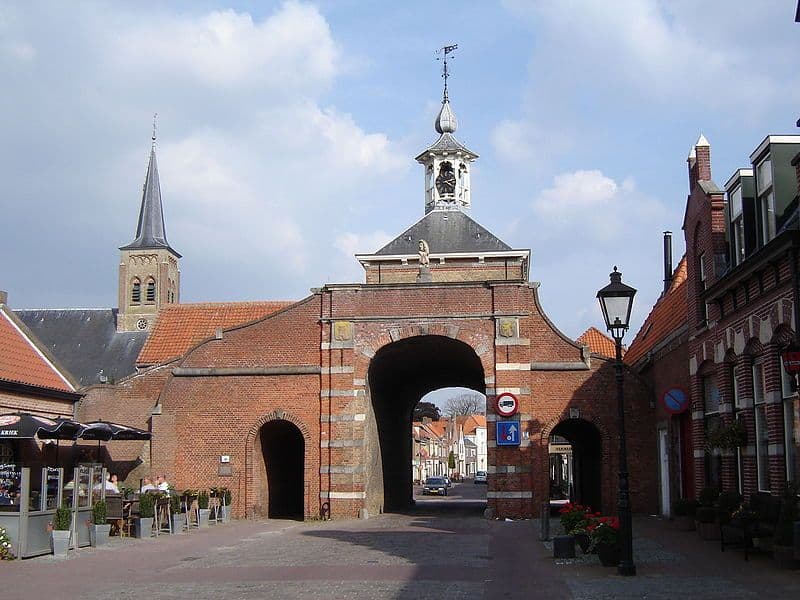 Poortgebouw in Aardenburg