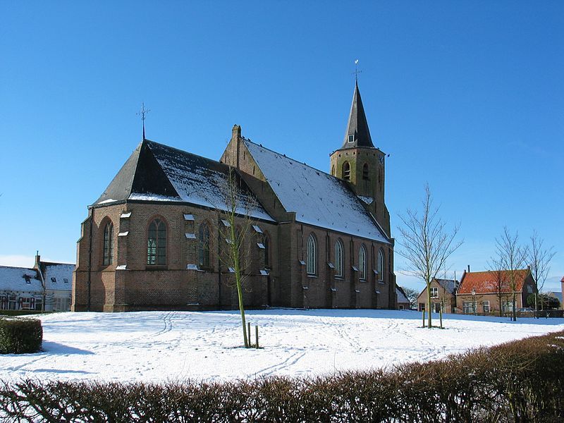 De kerk in Noordwelle