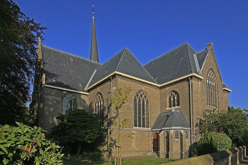 De hervormde kerk in Oud-Beijerland