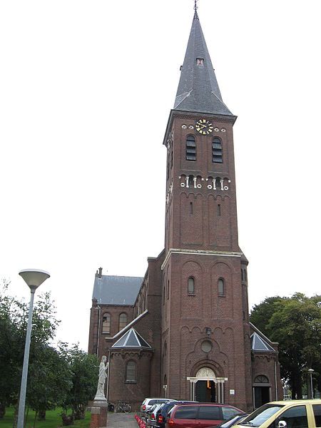 De kerk in Pijnacker