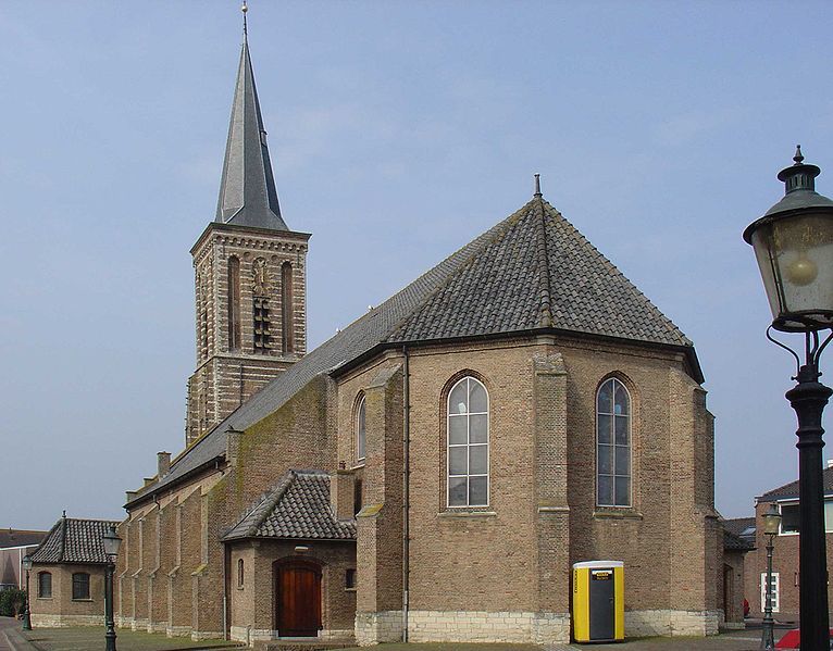 De kerk in Stolwijk