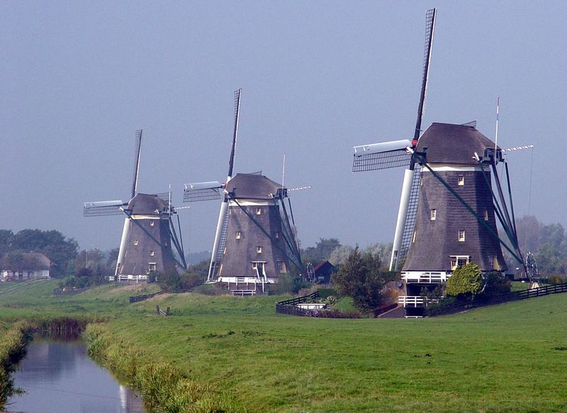 De Driemolens in Stompwijk.