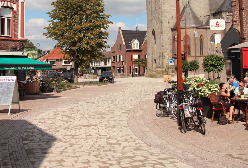 Het vernieuwde centum van dorp Tubbergen