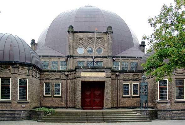 De grote synagoge in Enschede