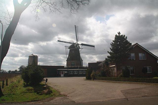 Korenmolen windlust in Radewijk