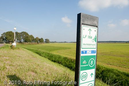 Bewegwijzerde routes vanuit Welsum.