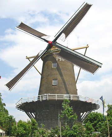 De molen in Veenendaal