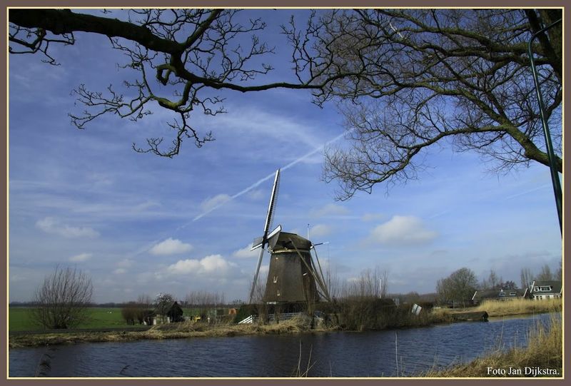 De molen aan Het Gein. Foto: Jan Dijkstra