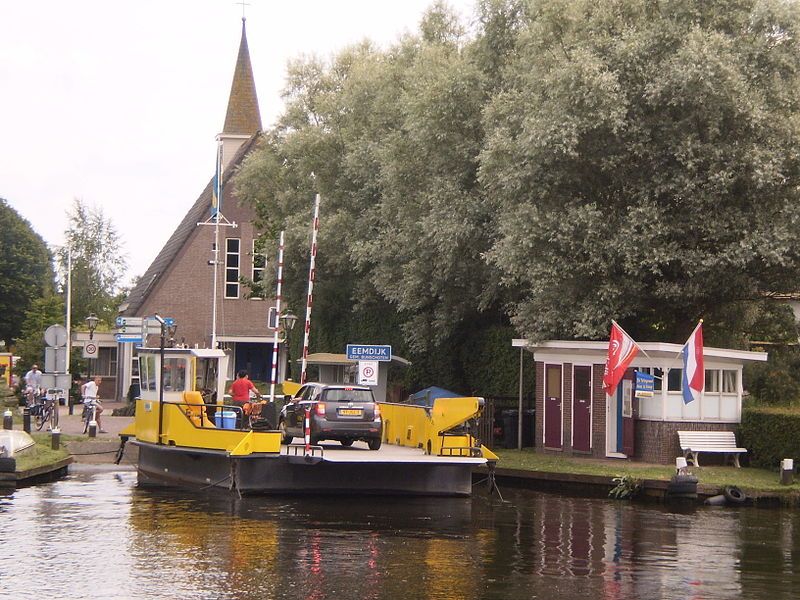 Pontje bij eemdijk