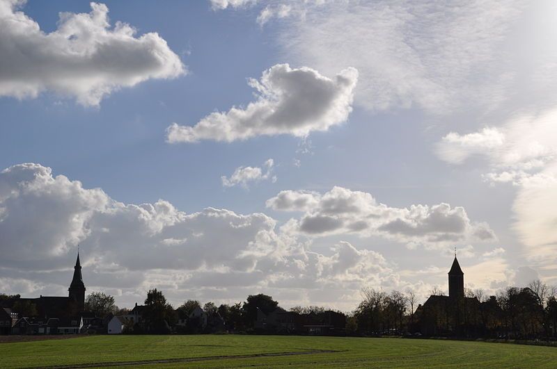 De skyline van Harmelen