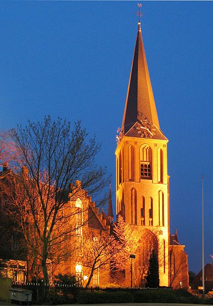 De kerk in Wilnis