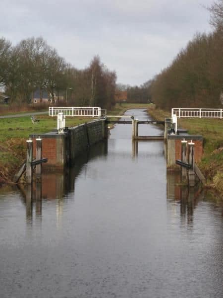 Schutsluis in Eeserveen