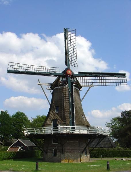 Molen De Vlijt in Diever