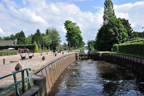 Sluis in het Eexterveenschekanaal