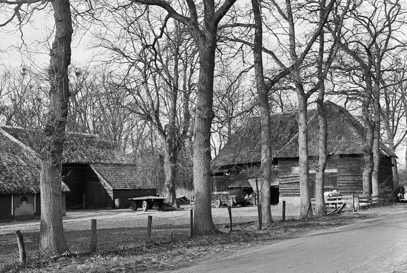 Oud boerenerf voorkomend op de rijksmonumentenlijst