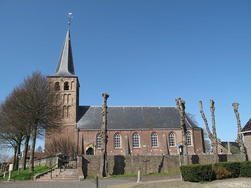 De kerk in Beetgum