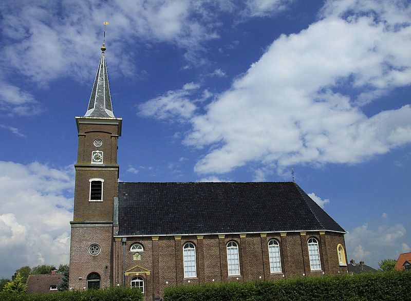De kerk in Driesum