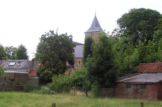 Zicht op de Martinuskerk