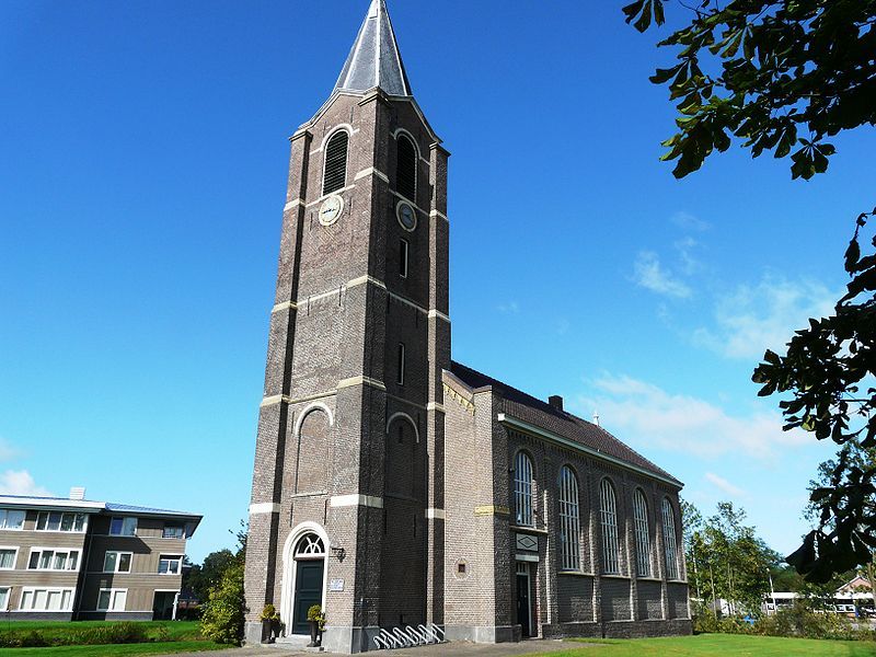 De NH kerk in Kootstertille