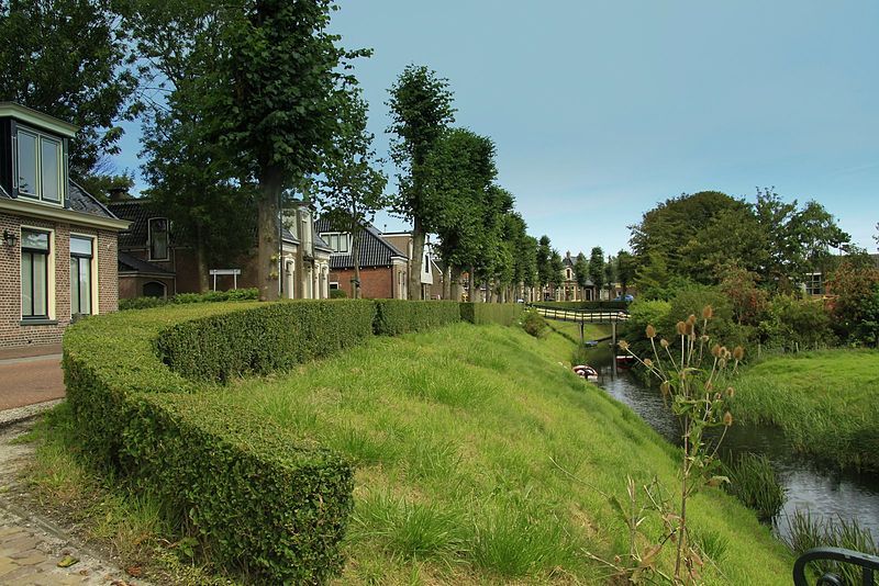 Wie zou er niet in dit deel van Oudebildzijl willen wonen