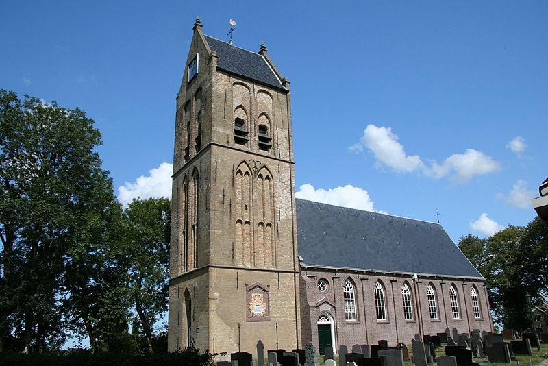 De kerk in Spannum