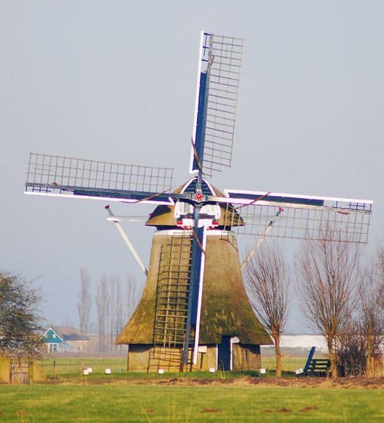 De Westermolen in Kollumerpomp