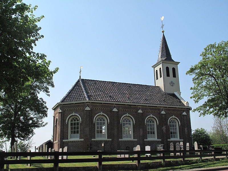 De kerk in Offingawier