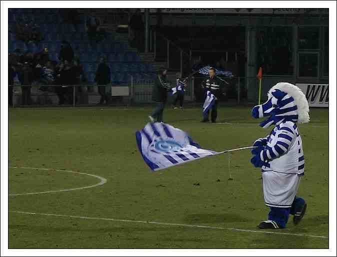 De mascotte van De Graafschap