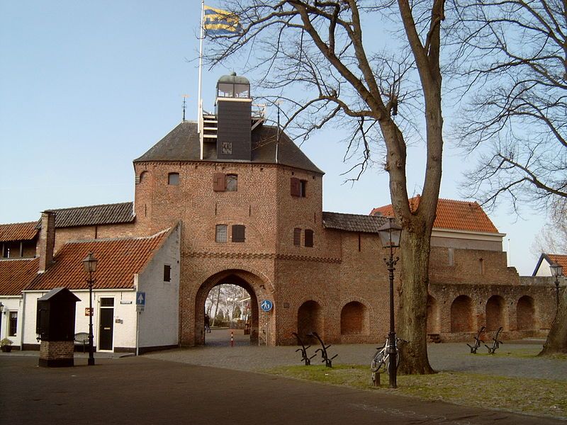 De stadspoort in Harderwijk