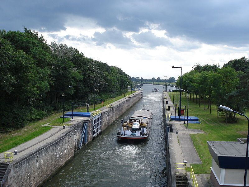 De sluis in Heumen