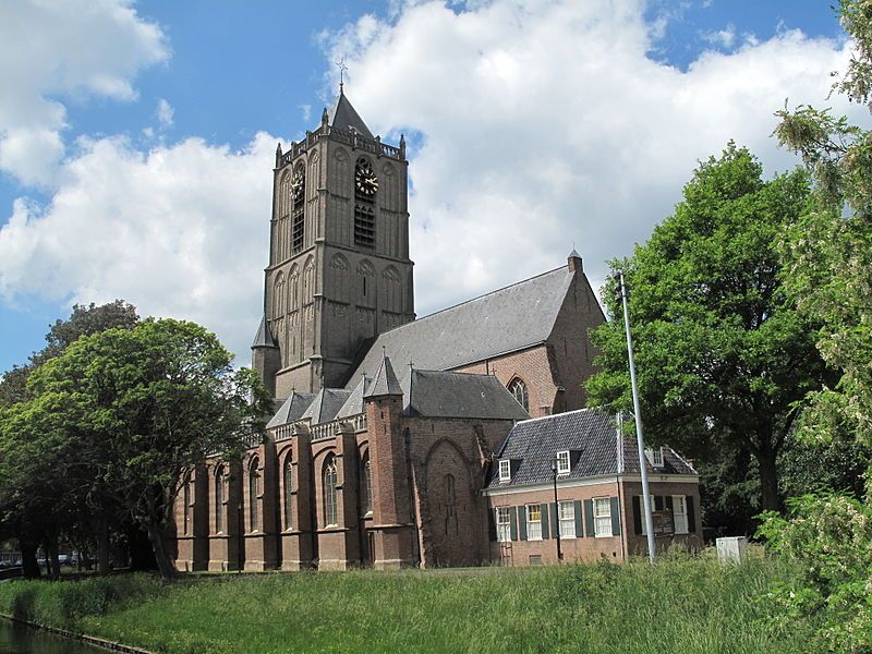 De kerk in Tiel